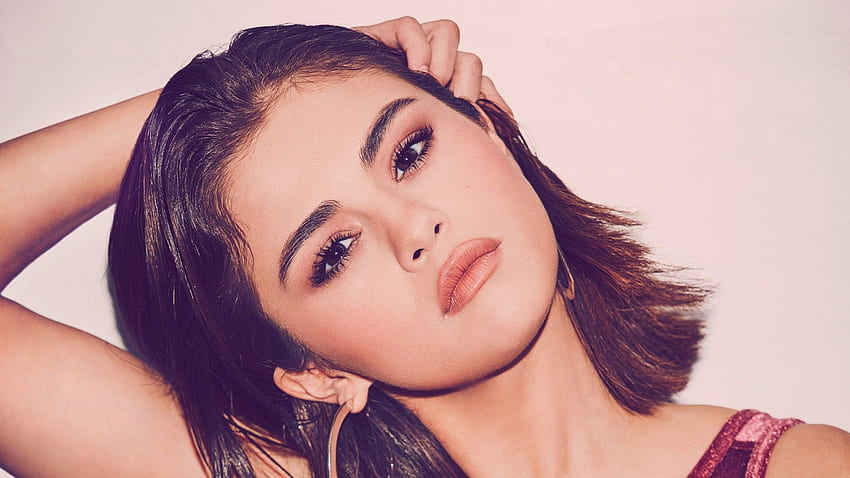 Selena Gomez Face Closeup, Human Face HD wallpaper