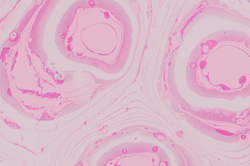 Abstract, Pink, Circles, Faded HD wallpaper