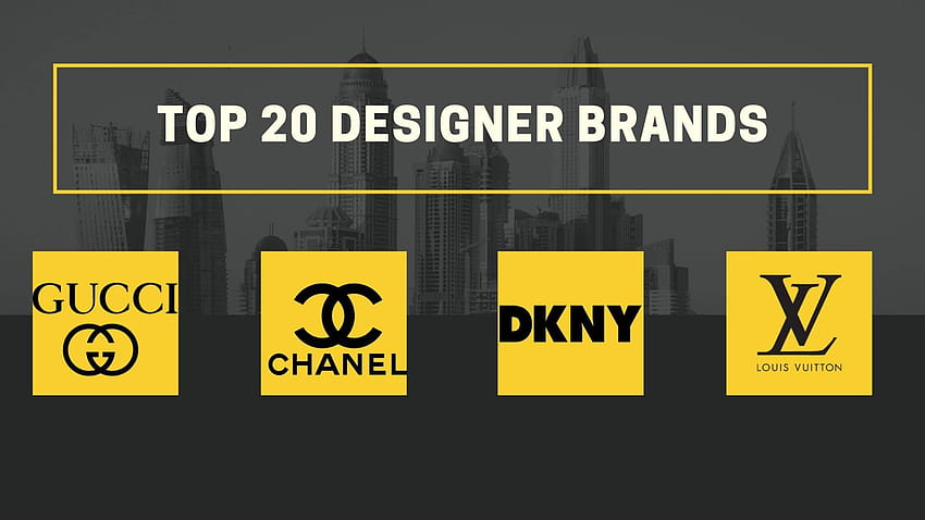 Top 20 Designer Brands Worldwide HD wallpaper | Pxfuel