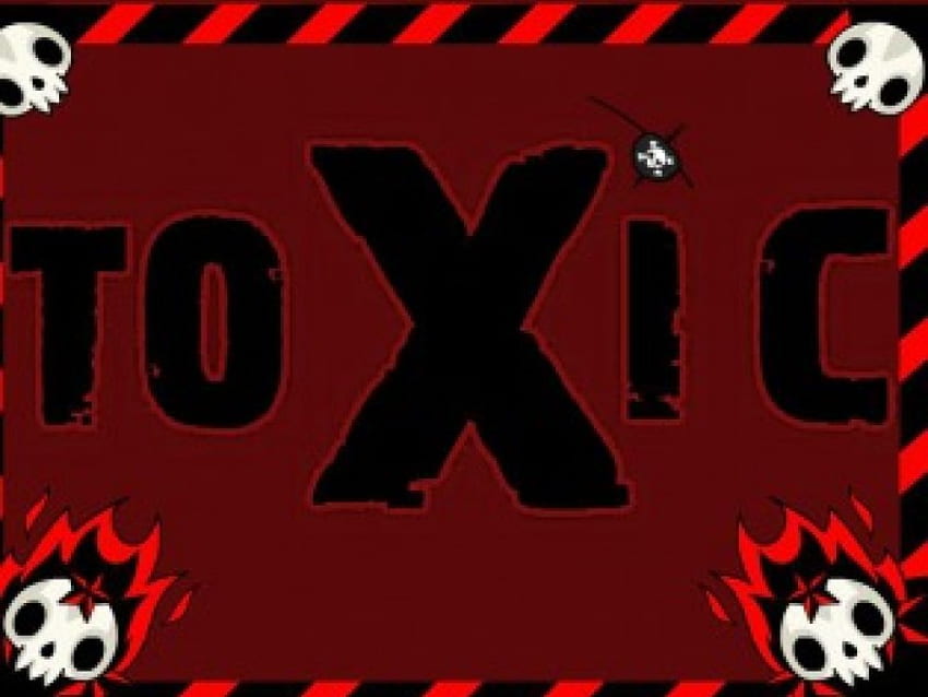 Tóxico 2.0, tóxico, caveiras papel de parede HD