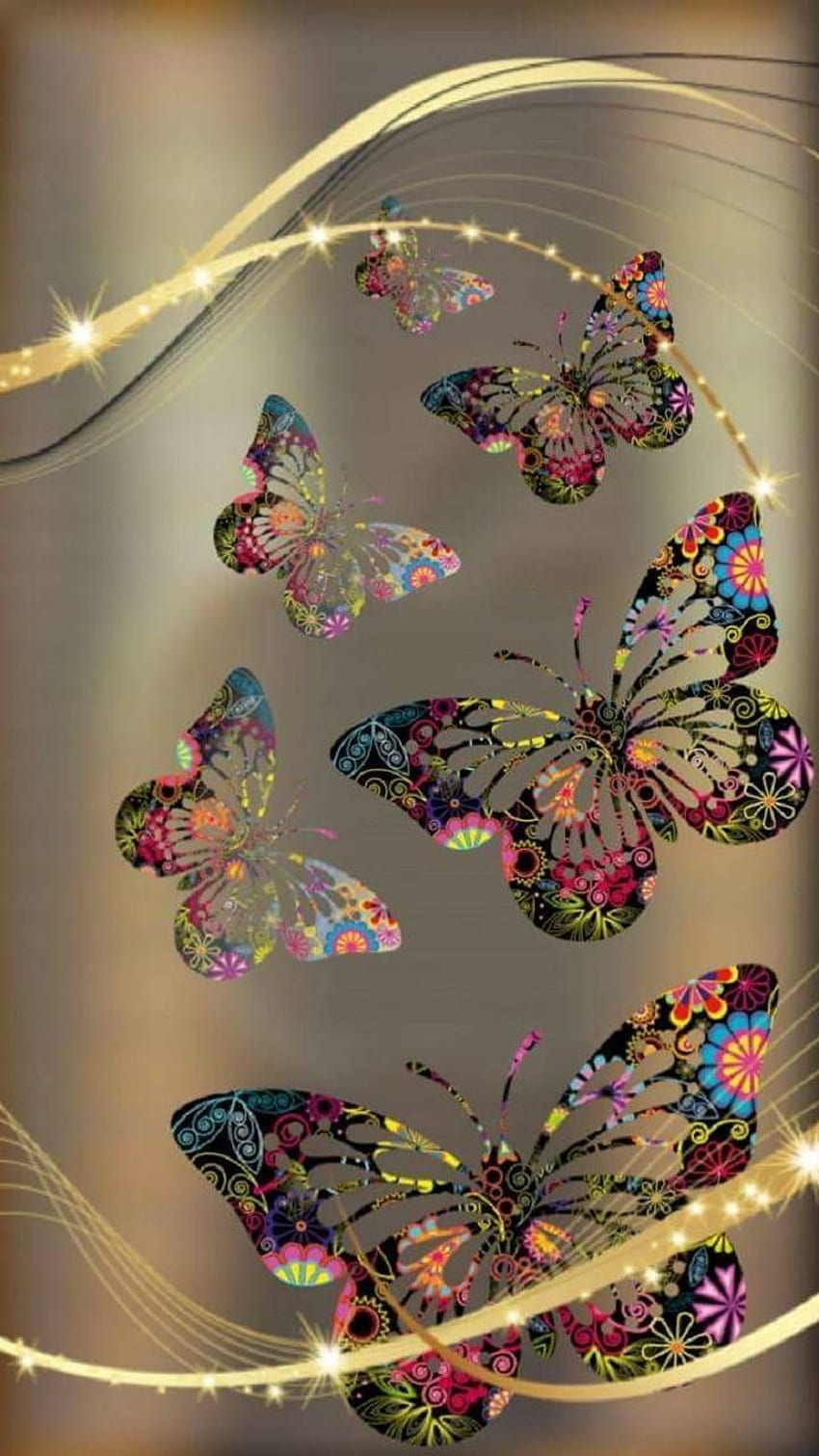 en Sie jetzt Butterflies von rosemaria4111 - 42 - auf ZEDGE ™. Bruder. butterfly - Ideas. Butterfly iphone, Butterfly , Butterfly background, Colourful Butterfly HD phone wallpaper