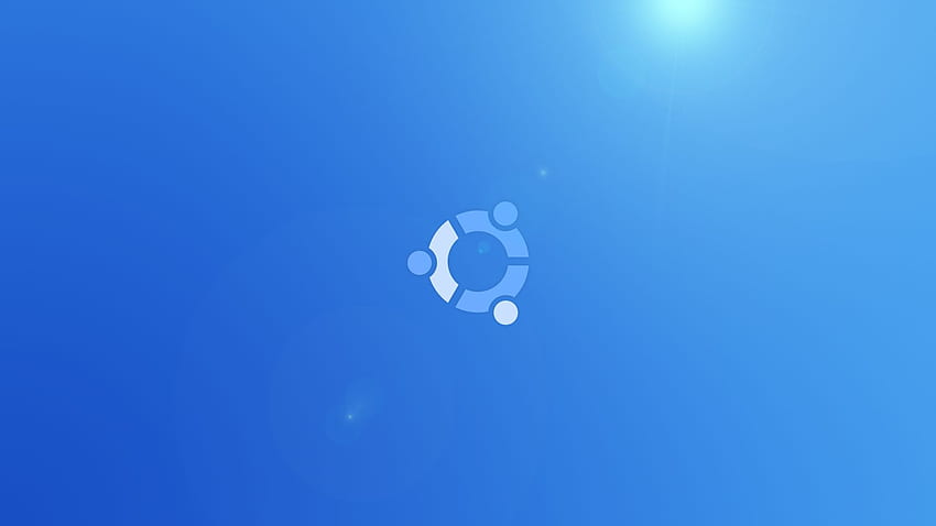 Niebieski ekran śmierci Linux Ubuntu prosty Tapeta HD