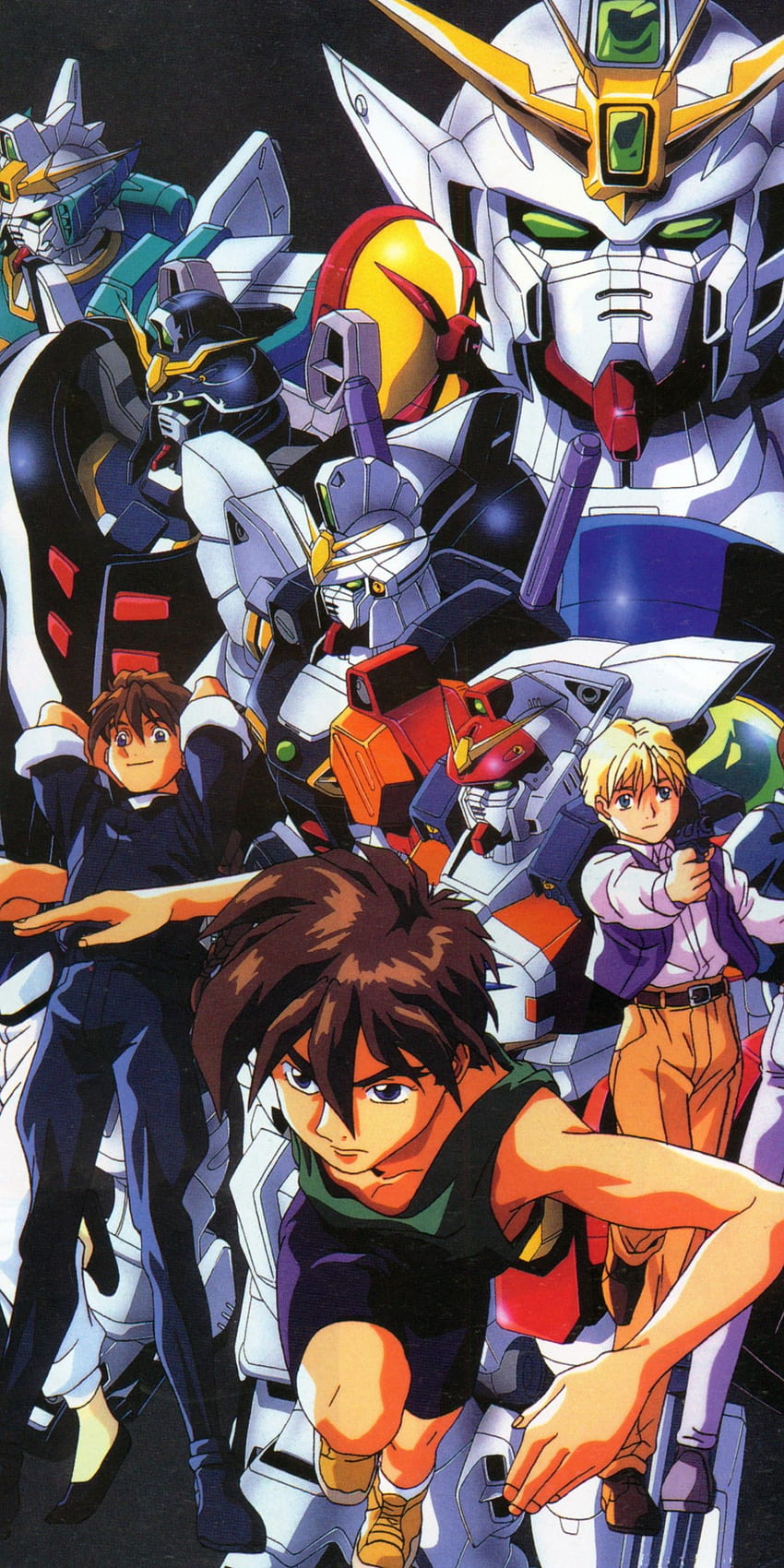 Gundam Wing Characters, Gundam Wing Endless - Mobile Suit HD phone wallpaper