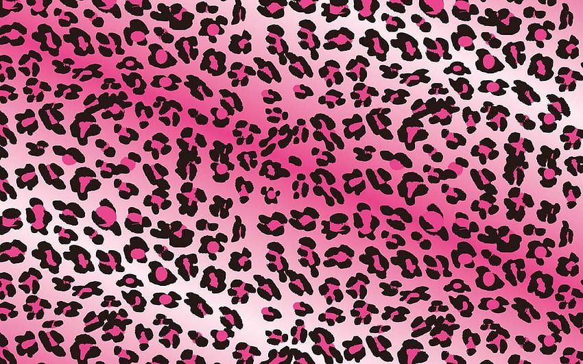 Nadruk geparda, dziewczęcy nadruk zwierzęcy Tapeta HD