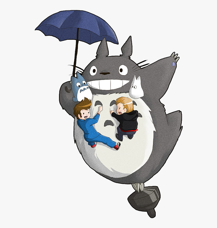 Totoro Umbrella Png Clip Art Transparent Stock - Totoro Transparent, Transparent Clipart HD phone wallpaper