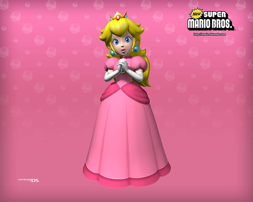 Superprinzessin Peach, süße Prinzessin Peach HD-Hintergrundbild