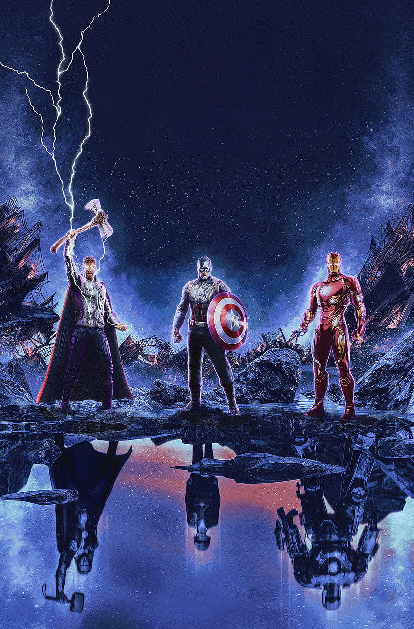 Thor Endgame Tuş Takımlı Telefon, Avengers Endgame HD telefon duvar kağıdı