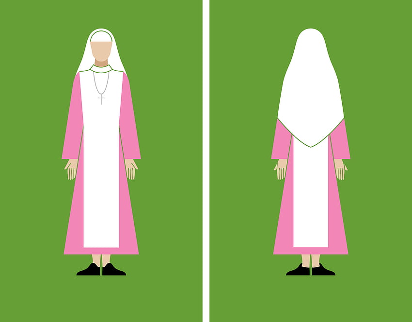 How the nun's habit shaped religion, fashion and semiotics. *, Catholic Nun HD wallpaper