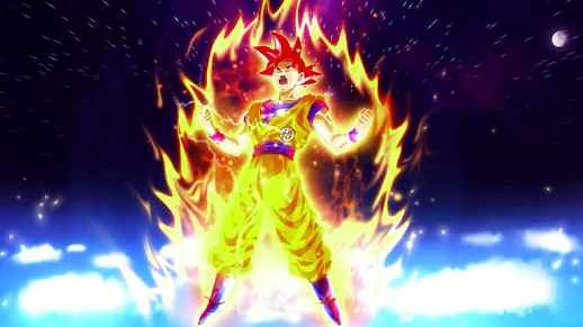 Son Gök. Dragon Ball Fire Power - Canlı , Goku Gif HD duvar kağıdı