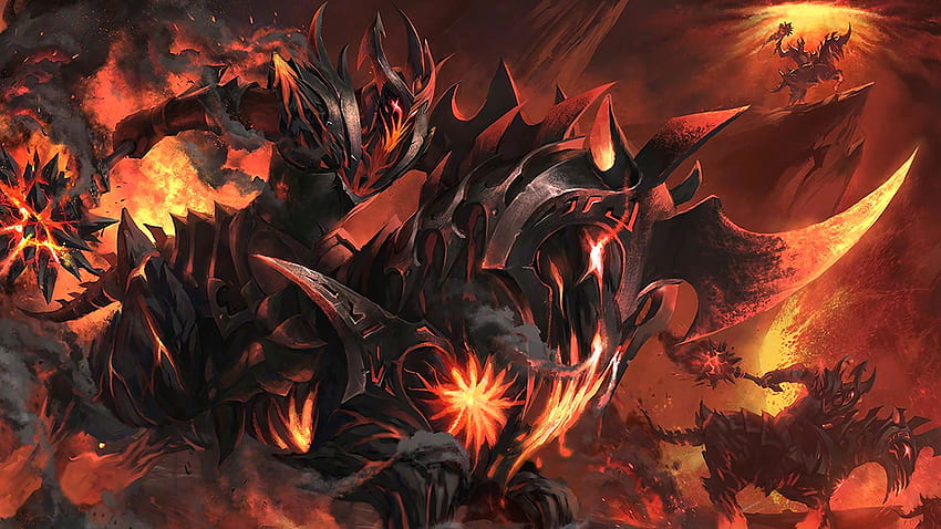 Chaos Knight Dota 2 Memuat Layar B., Ksatria Merah Wallpaper HD