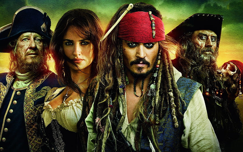 Pirates of the Caribbean , ยนตร์ , Pirates , Jack Sparrow วอลล์เปเปอร์ HD