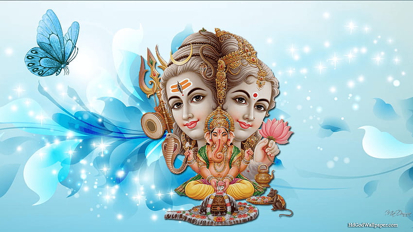 : Lord Shiva Parvati Love HD wallpaper