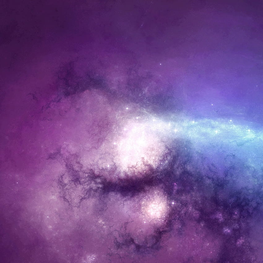 Purple Nebula 2 iPad Air HD phone wallpaper