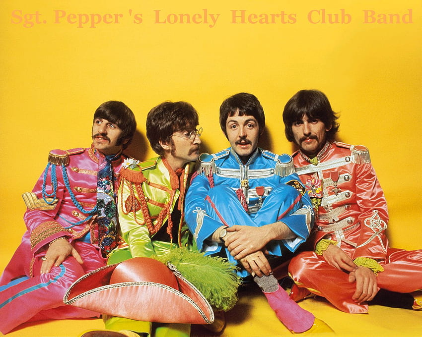 Petite Soumilylye: เดอะบีเทิลส์ จีที เปปเปอร์ จีที วง Pepper's Lonely Hearts Club Band วอลล์เปเปอร์ HD