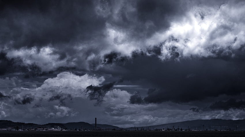 Ciel tempête nature météo pluie nuages ​​le mieux. Грозовые облака, Облака, Пейзажи, Stormy Sky Fond d'écran HD