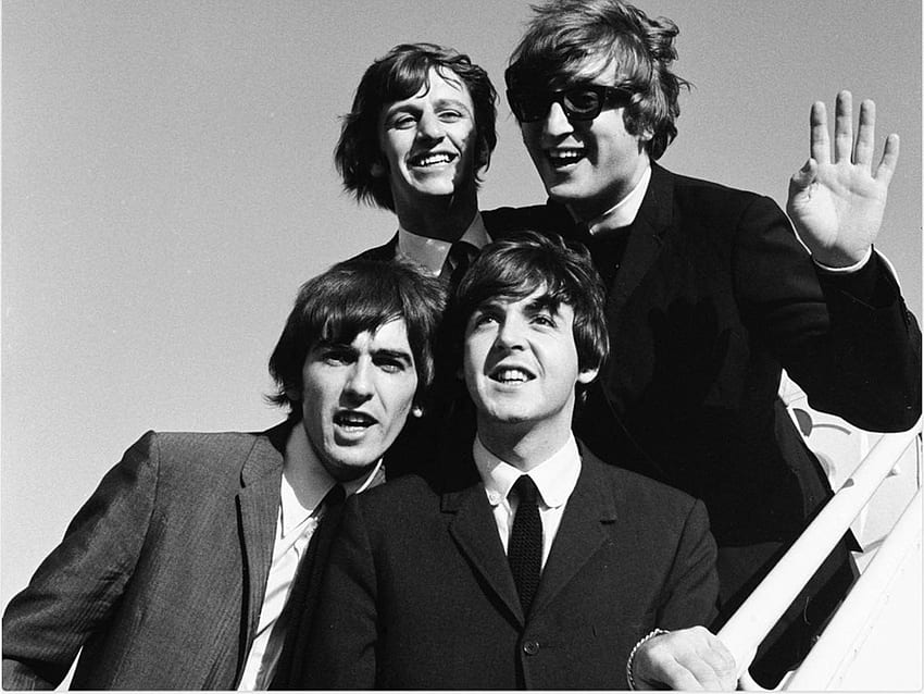 The Beatles John Lennon George Harrison Ringo Yıldız Paul McCartney HD duvar kağıdı