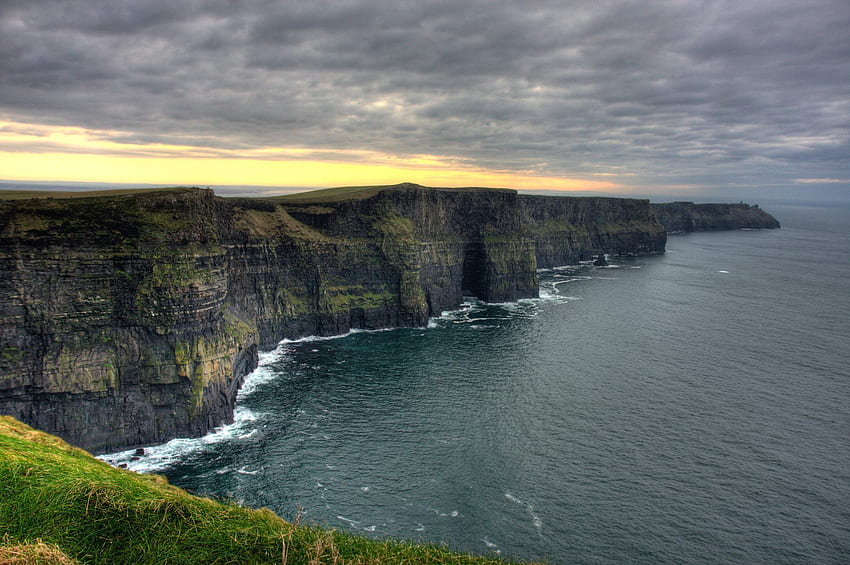 Cliffs of Moher Ireland [] [OC] -Lütfen daha fazla için web sitesini kontrol edin. Dünya , Güzel doğa, Doğa HD duvar kağıdı