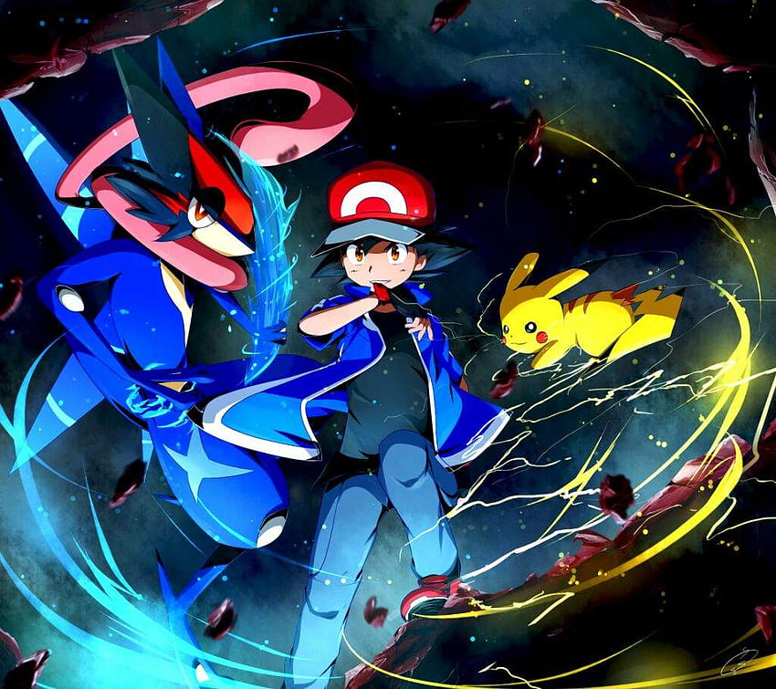 User Uploaded - Pokemon Greninja And Ash -, Pokémon Greninja HD ...