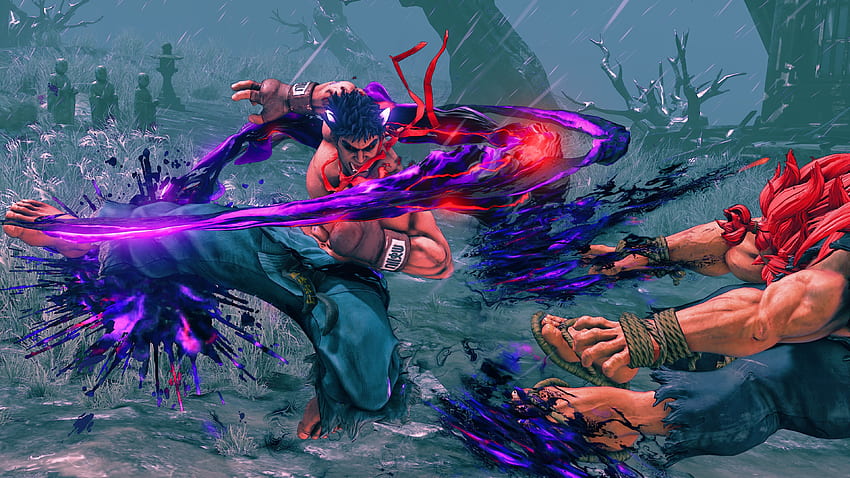 Kage Street Fighter 5 Evil Ryu HD wallpaper