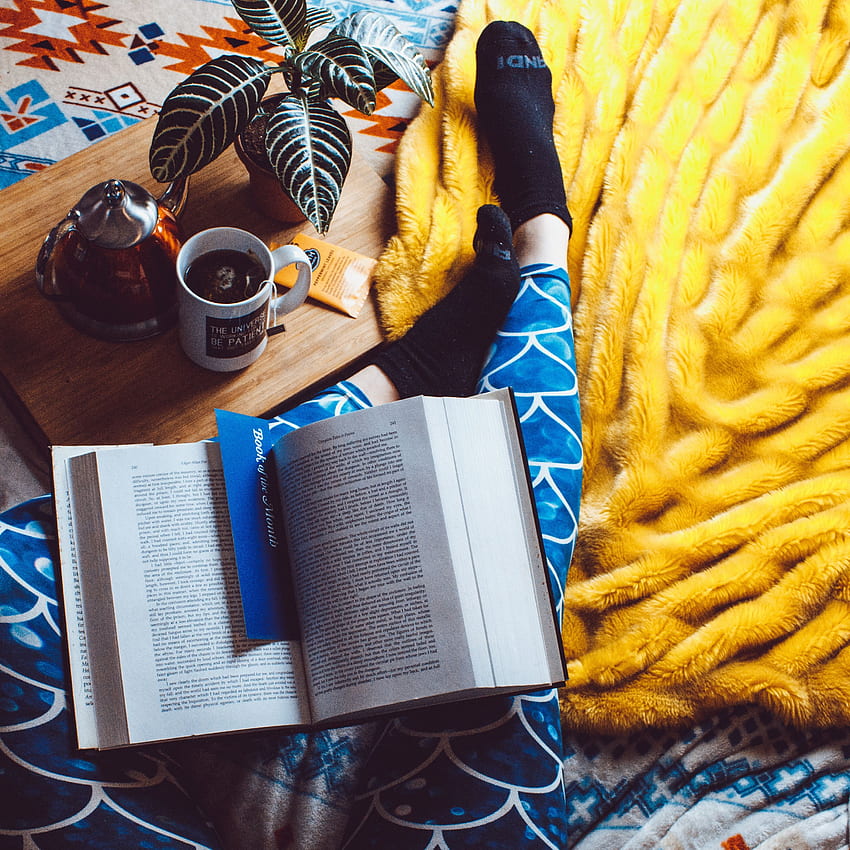 Relaxation, Rest, Book, Tea, Hobby HD phone wallpaper