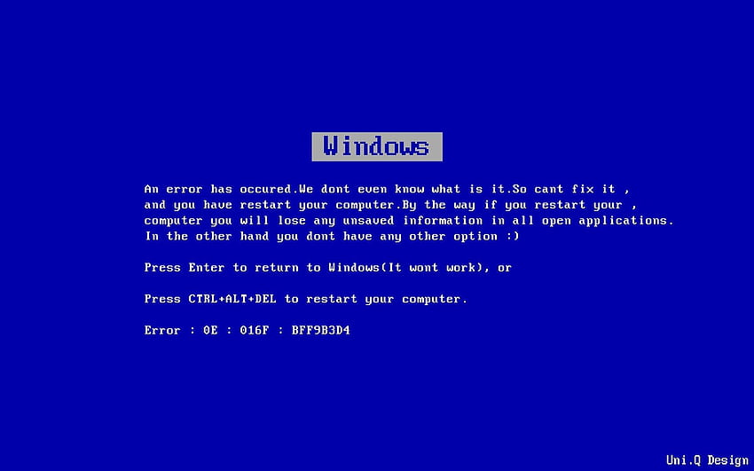 Windows Blue Screen of Death - , Windows Blue Screen of Death Hintergrund auf Fledermaus, Fehlermeldung HD-Hintergrundbild