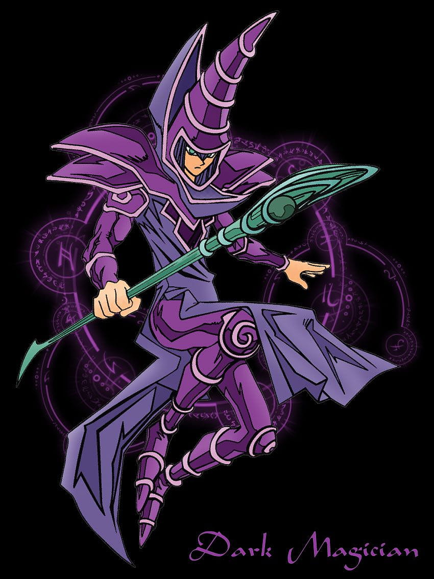 Dark Magician anime  Yugipedia  YuGiOh wiki