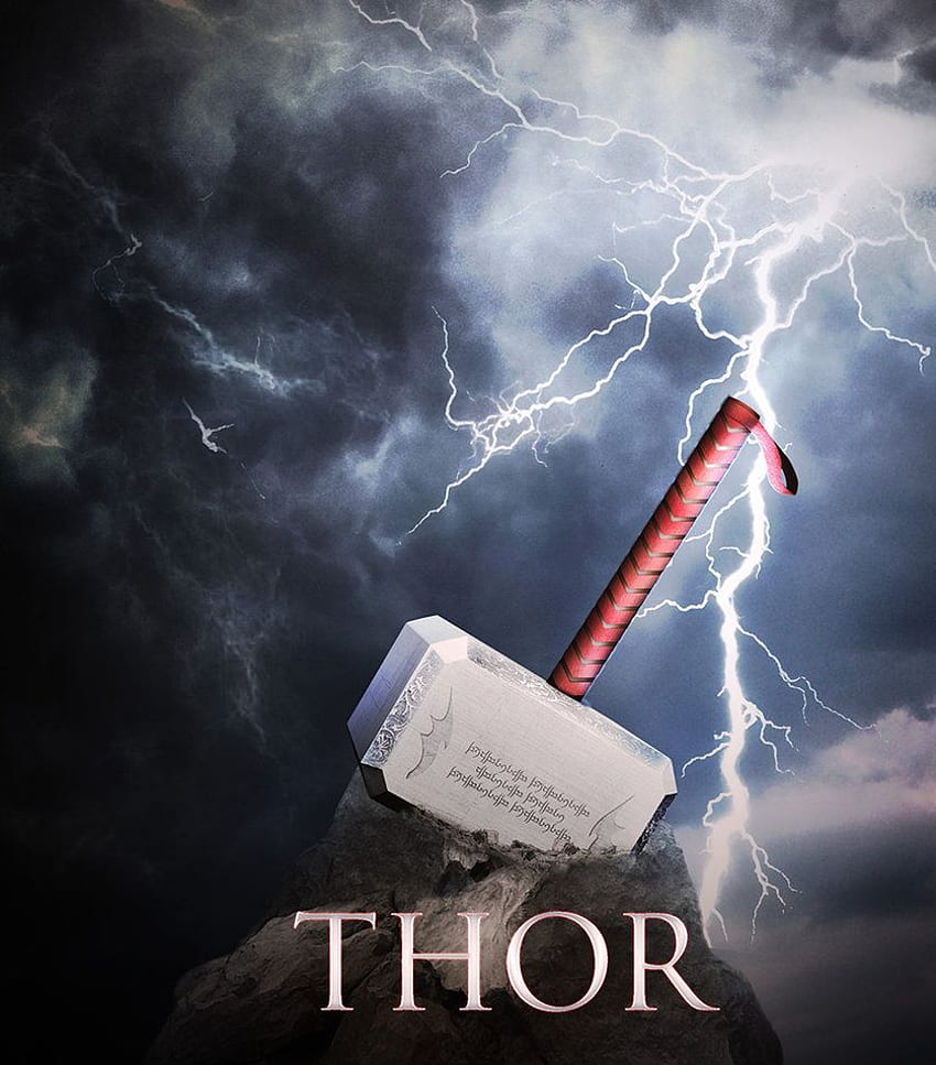 Thor Lightning, Mjolnir Lightning HD phone wallpaper | Pxfuel