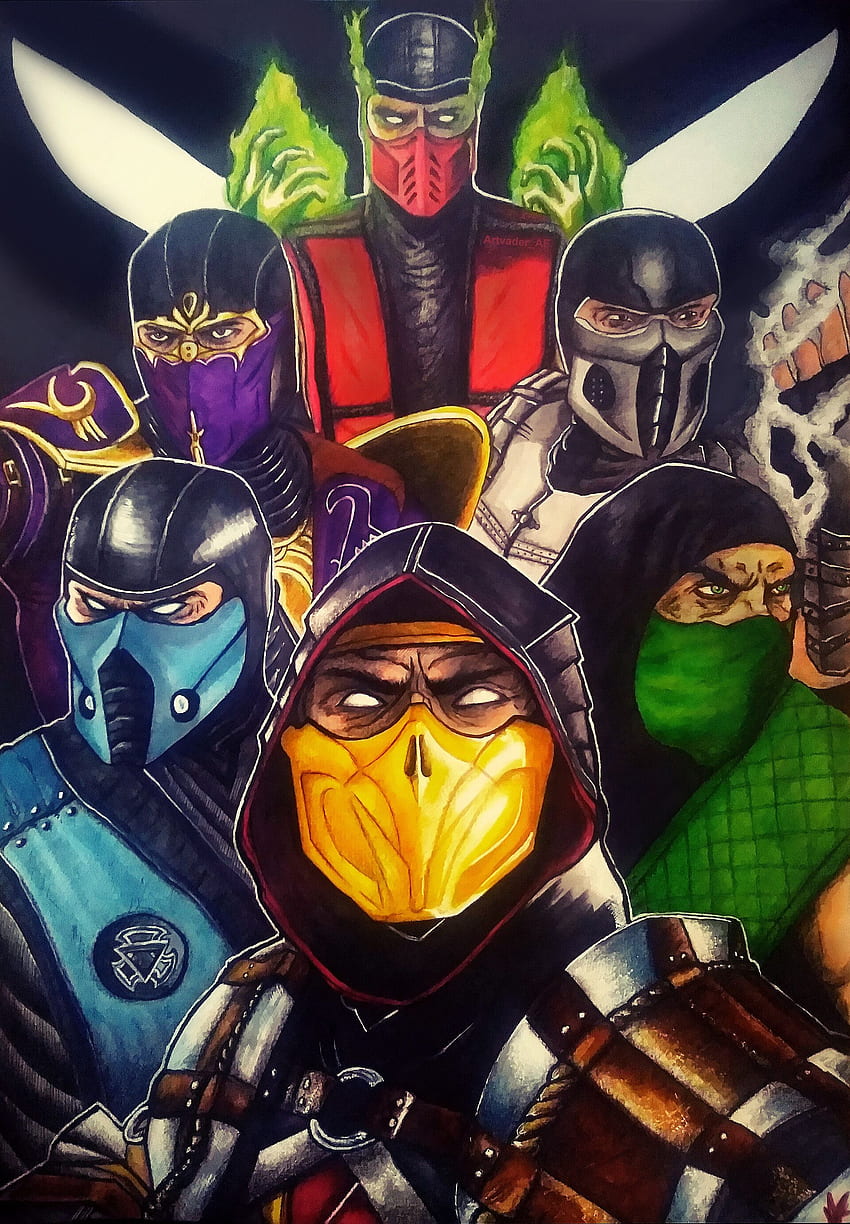 Mortal Kombat Ninjas in 2021. Mortal kombat komiksy, Mortal kombat art, Scorpion mortal kombat Tapeta na telefon HD