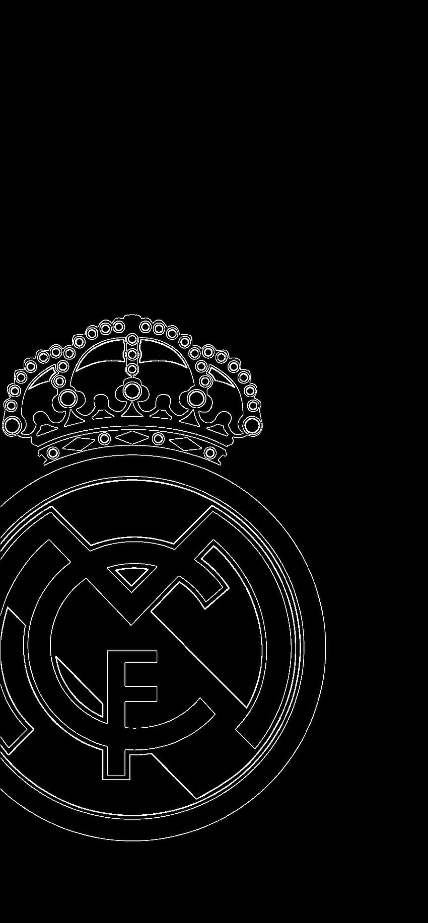Real Madrid, champions, realmadrid, league, black HD phone wallpaper |  Pxfuel