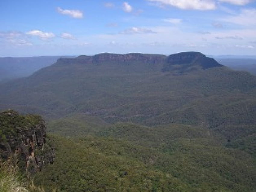 Le Blue Mountains, catene montuose, Grampians, Australia, Nuovo Galles del Sud Sfondo HD