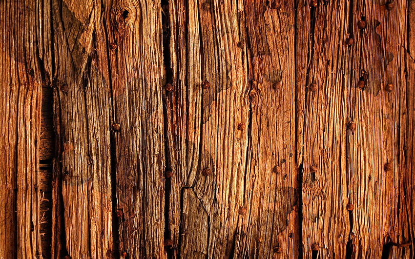 Brown Wooden Texture, Close Up, Wooden HD wallpaper