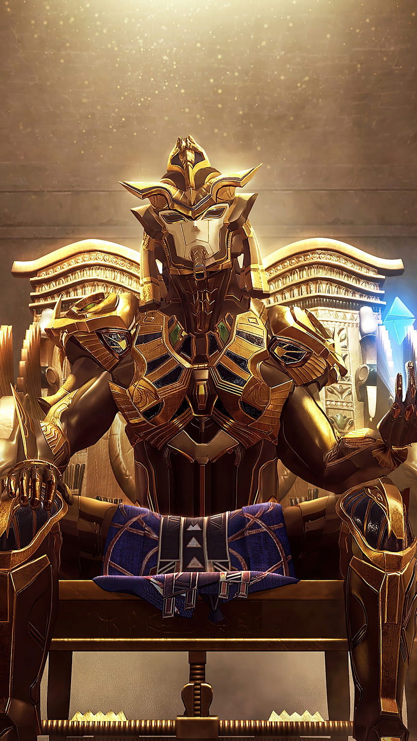 PUBG Pharao, Goldener Pharao HD-Handy-Hintergrundbild