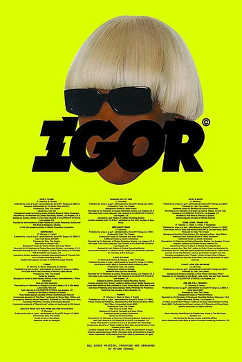 Tyler The Creator 'IGOR' Inverted Poster – Posters Plug