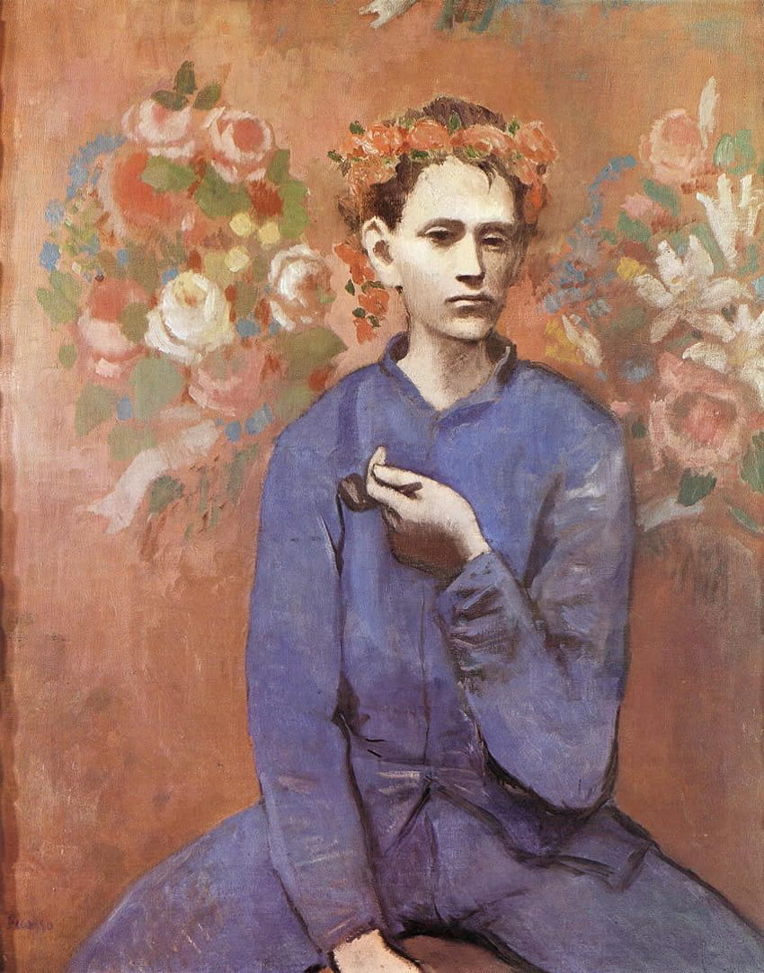 Boy With A Pipe 1905 - Pablo Picasso, Picasso Paintings HD phone wallpaper