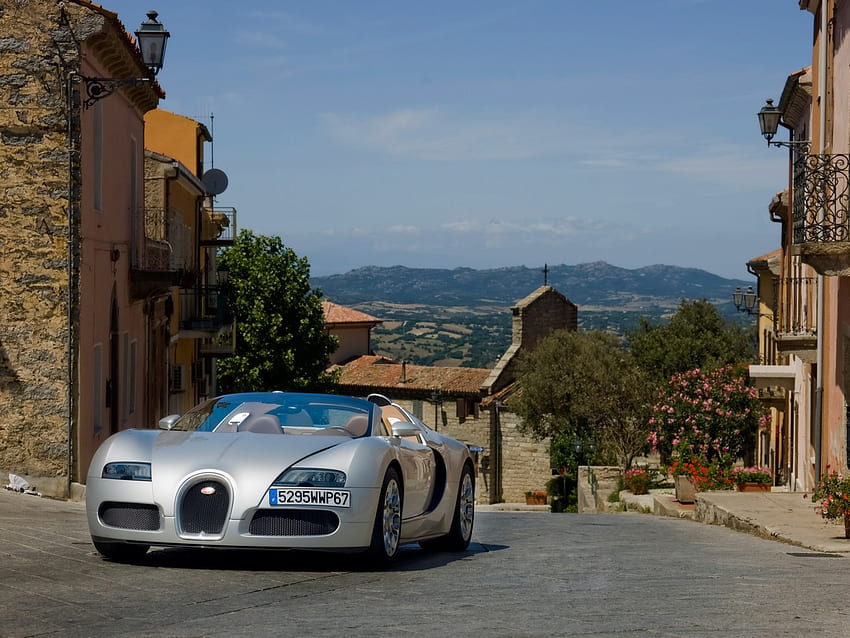 2010 Bugatti Veyron Grand Sport, veyron, grand, araba, spor, bugatti, spor, süper, cabrio, süper araba, gümüş, 10, 2010 HD duvar kağıdı