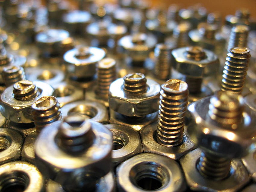 Screw, Nuts and Bolts HD wallpaper