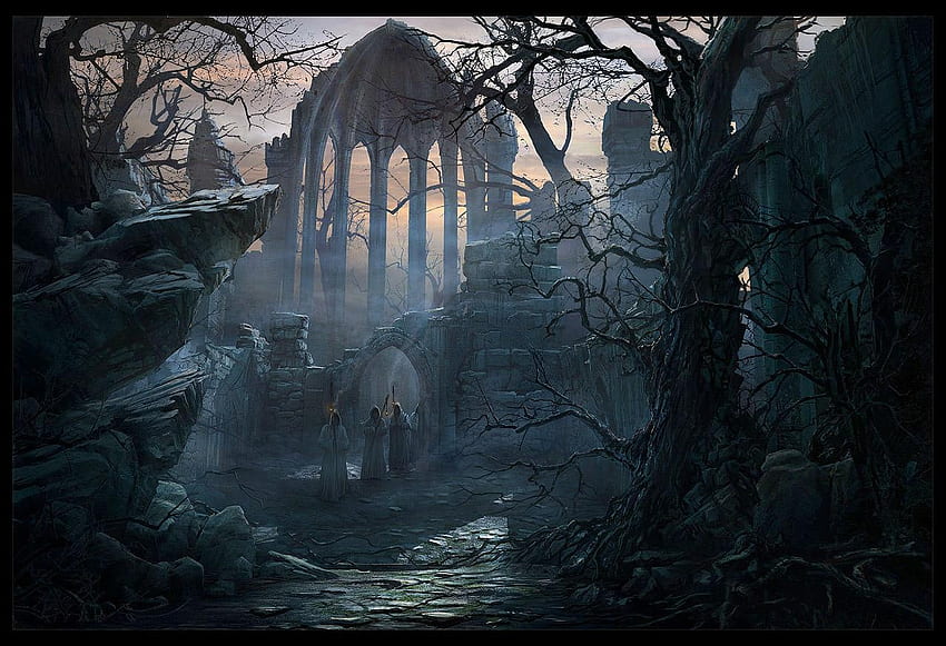 Background Gothic, Gothic Room HD wallpaper