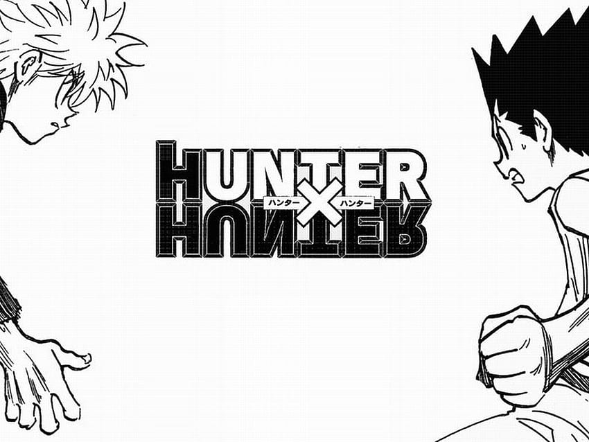Plansza anime Hunter x Hunter, logo Hunter X Hunter Tapeta HD