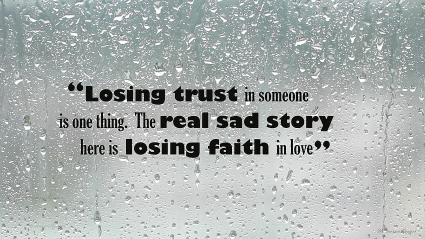 Heart Touching Sad Life Quotes & HD wallpaper