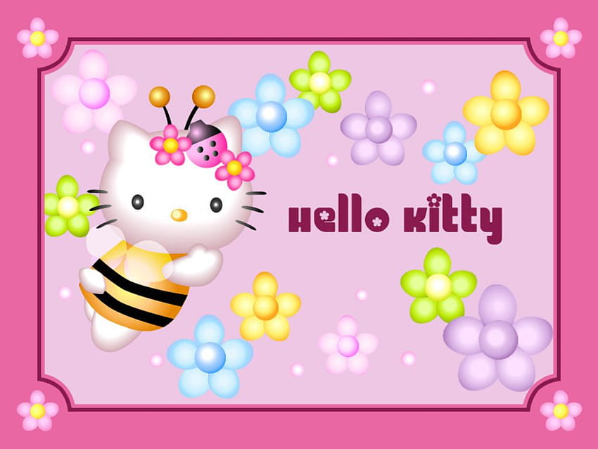 Hello Kitty ., Hello Kitty Spring HD wallpaper | Pxfuel
