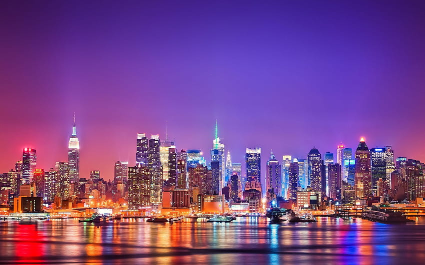 Intrygujący Nowy Jork X Px York City To, Nowy Jork Skyline Tapeta HD