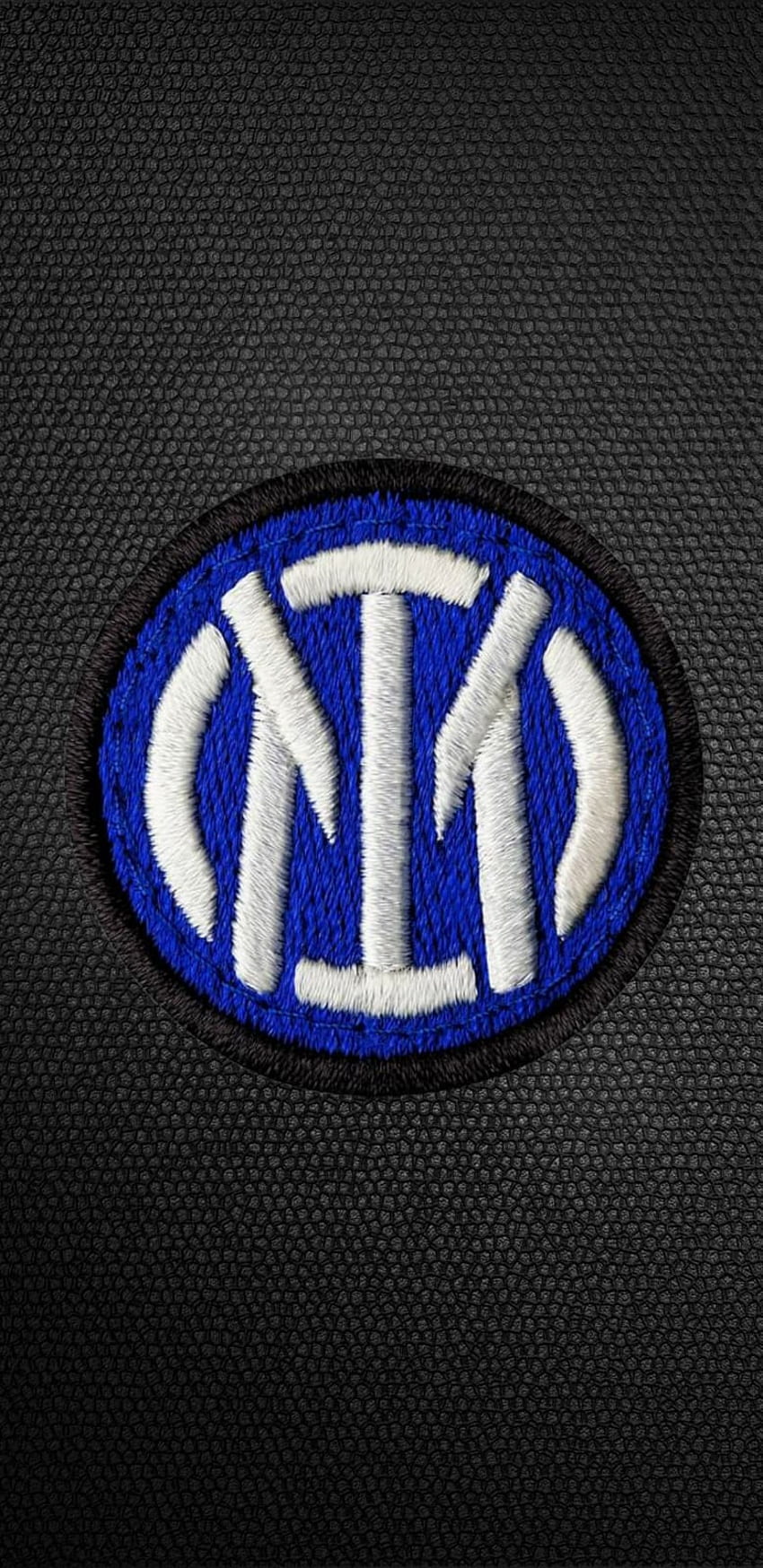 Inter Milan, bleu électrique, symbole Fond d'écran de téléphone HD