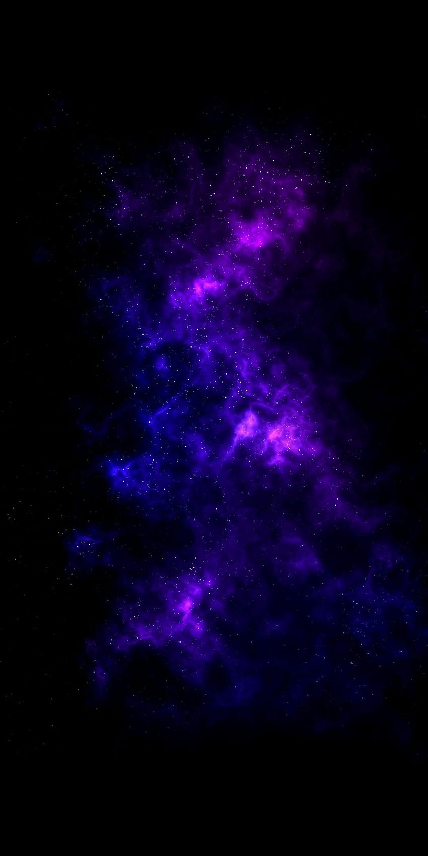Виолетово, лилаво, небе, синьо, атмосфера, мъглявина през 2020 г. iPhone виолетово, тъмно, тъмно iphone HD тапет за телефон
