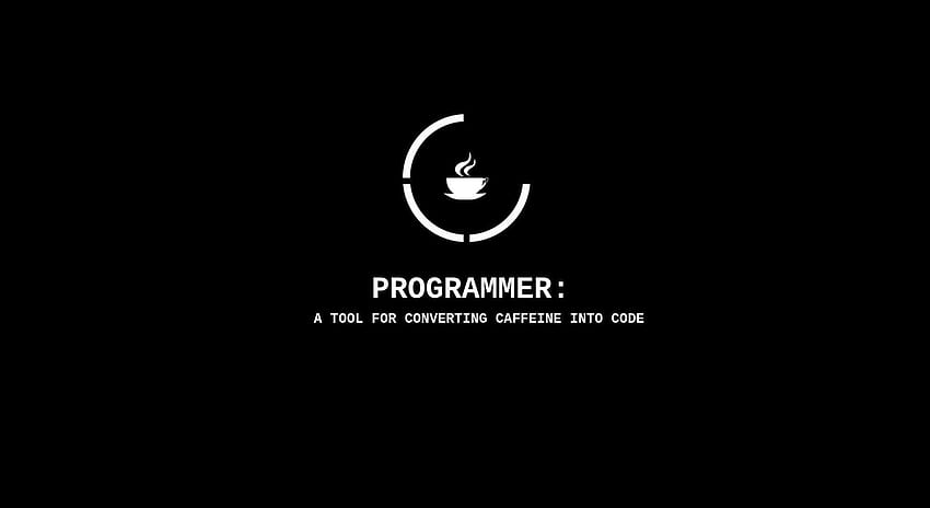 Geek, Programmer, Black Background HD wallpaper