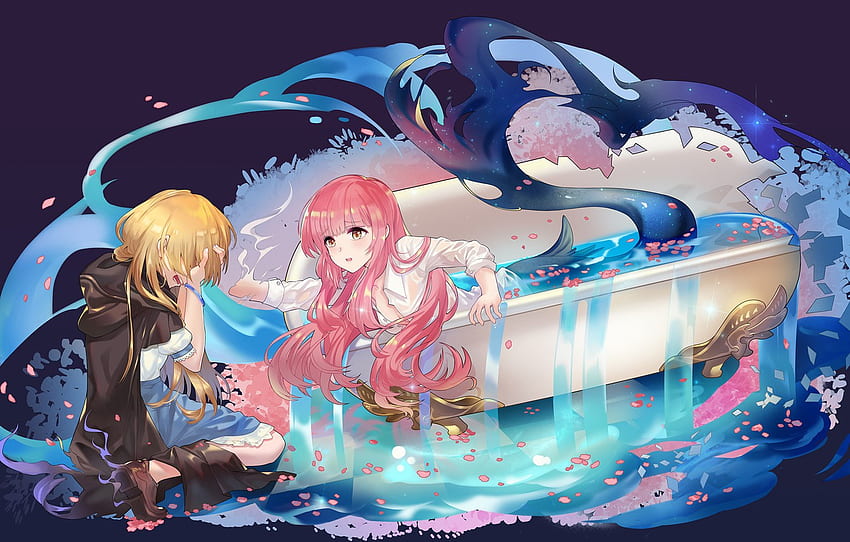 AI Image Generator Mermaid fish siren under the sea background cute  pearl anime finely detailed features highresolution perfect art  stunning atmosphere trending on pixiv fanbox 4k