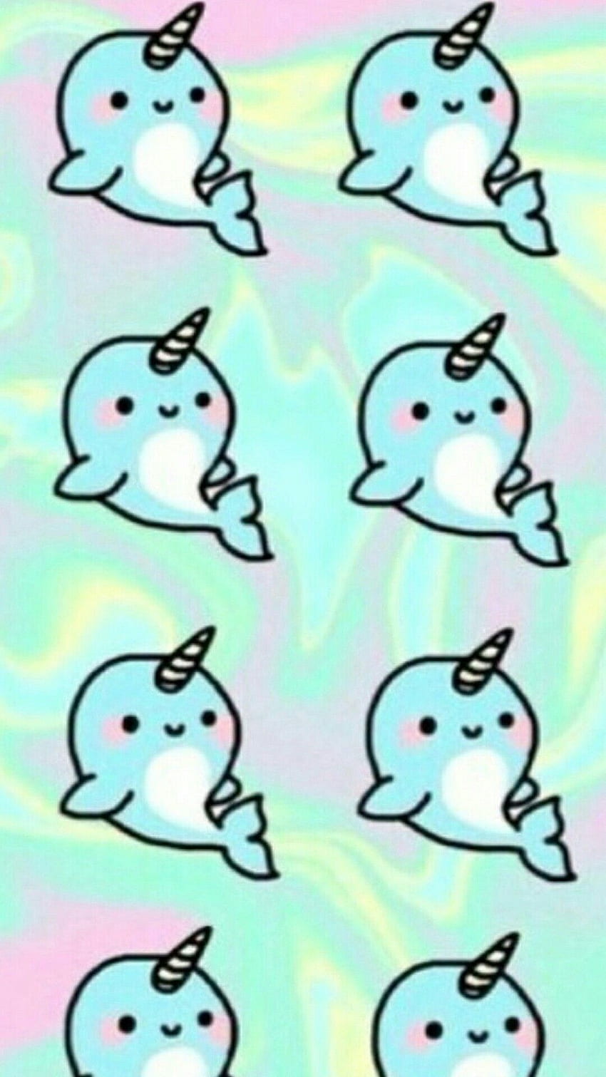 Narwhal backgrounds cute HD wallpapers | Pxfuel