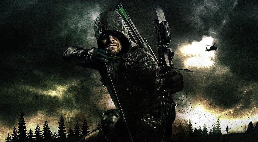 SDCC 2018, DC TV ve The CW Spoiler: Green Arrow 7. Sezon Fragmanı Yayınlandı HD duvar kağıdı