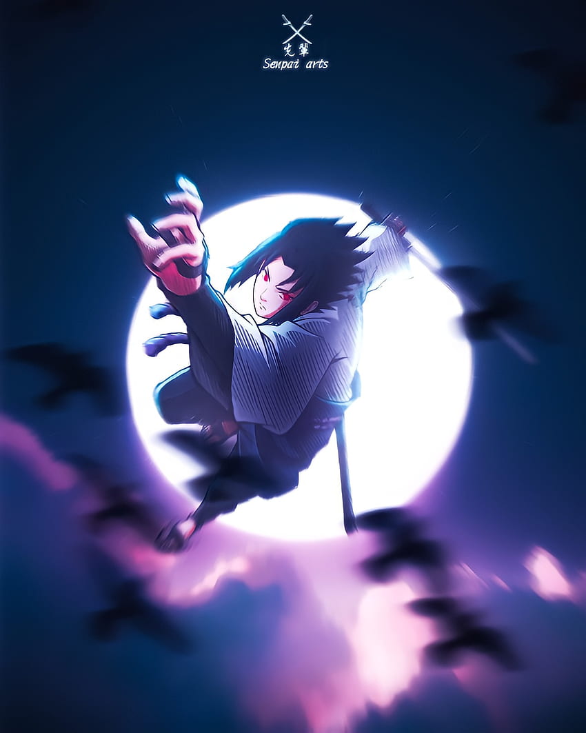 Sasuke vers 2 - Naruto, anime HD phone wallpaper