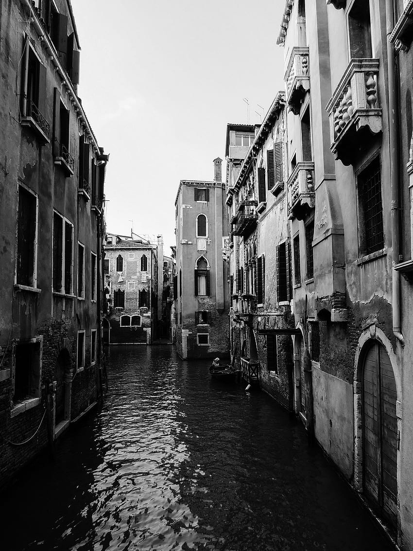 Venice canal printable black and white art - Europe travel graphy wall ar in 2020. Black and white wall, Black and white wall, Black and white wall art, Europe Aesthetic HD phone wallpaper