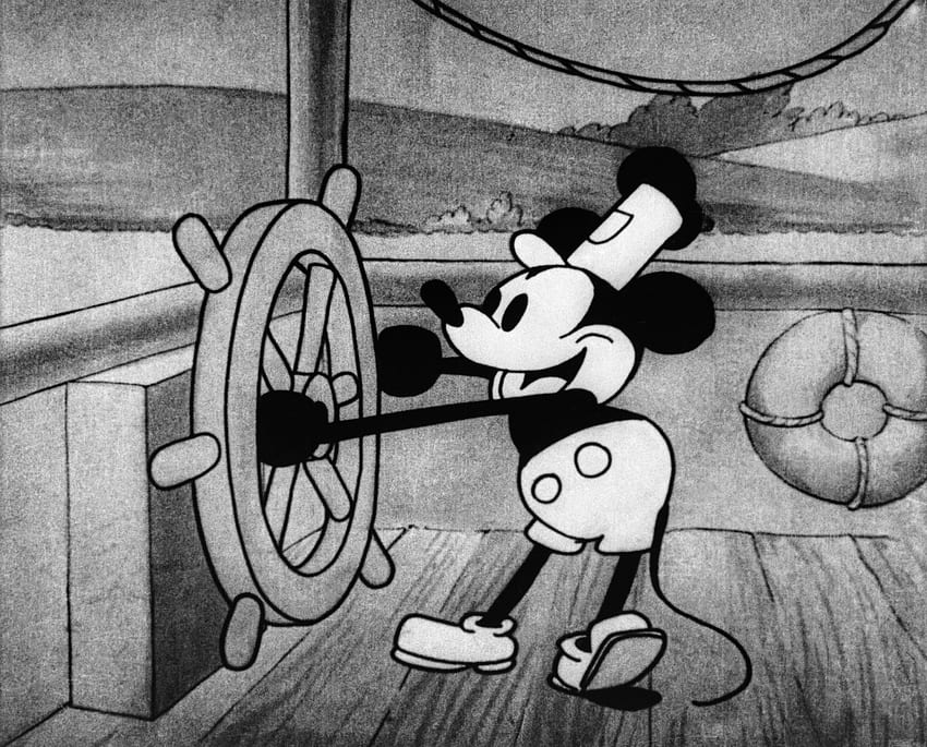Mickey cumple 90 años y la máquina de marketing de Disney lo celebra - The New York Times, Steamboat Willie fondo de pantalla